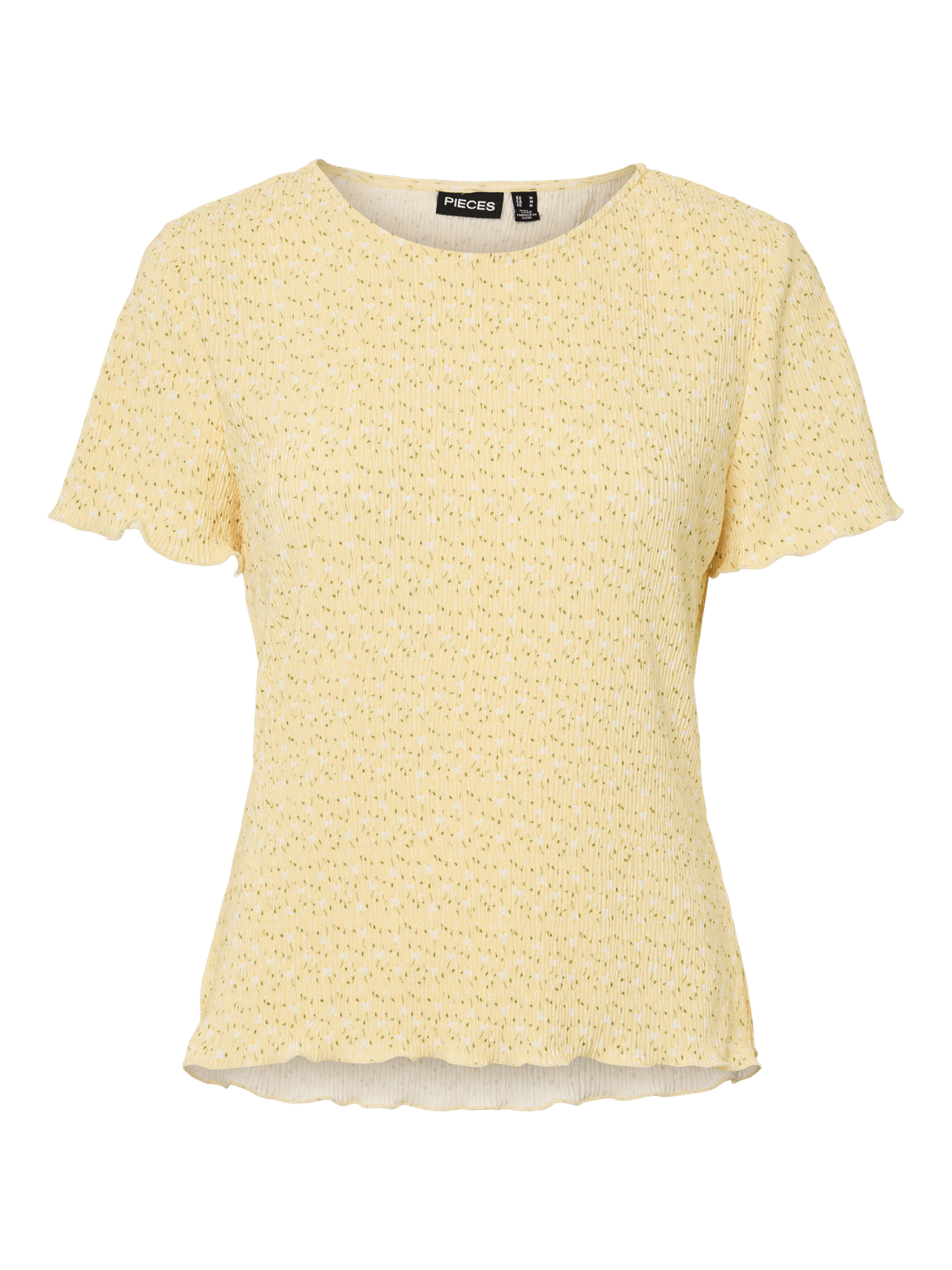 PCFLORA T-Shirt - French Vanilla - VERO MODA & VILA Bergvik